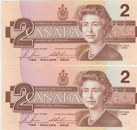 Below is a range from the latest printed price guide. . Canadian money serial number lookup for value